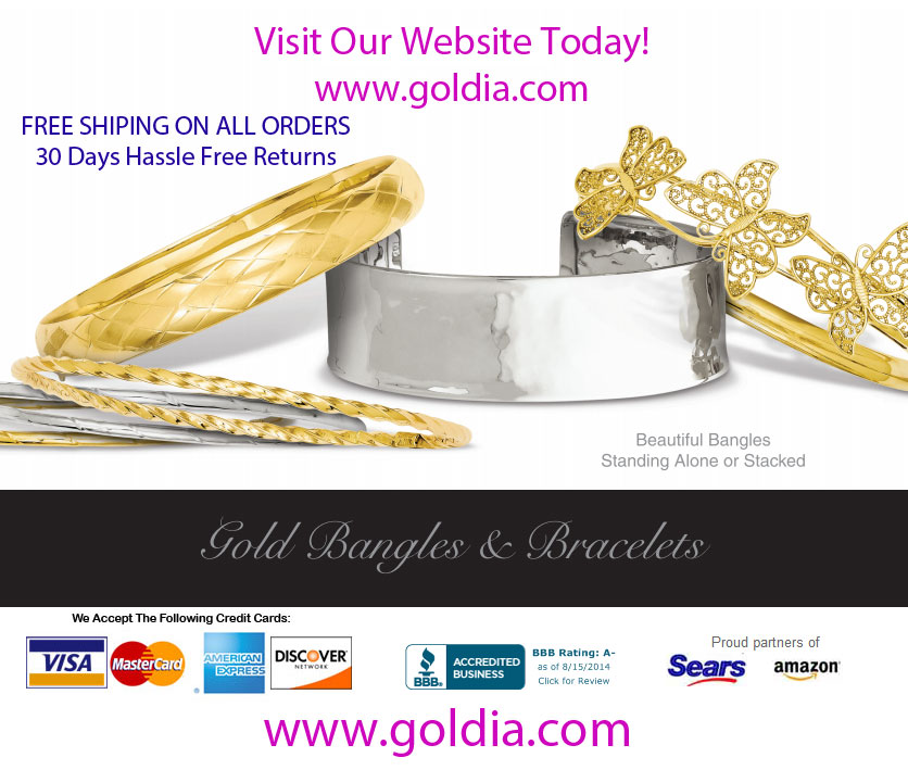 Gold Bangles and Bracelets