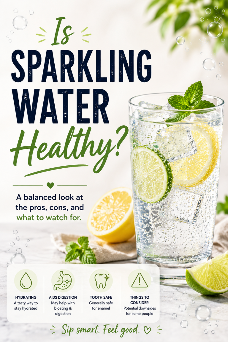 “Is Sparkling Water Healthy? What to Know Before You Sip”