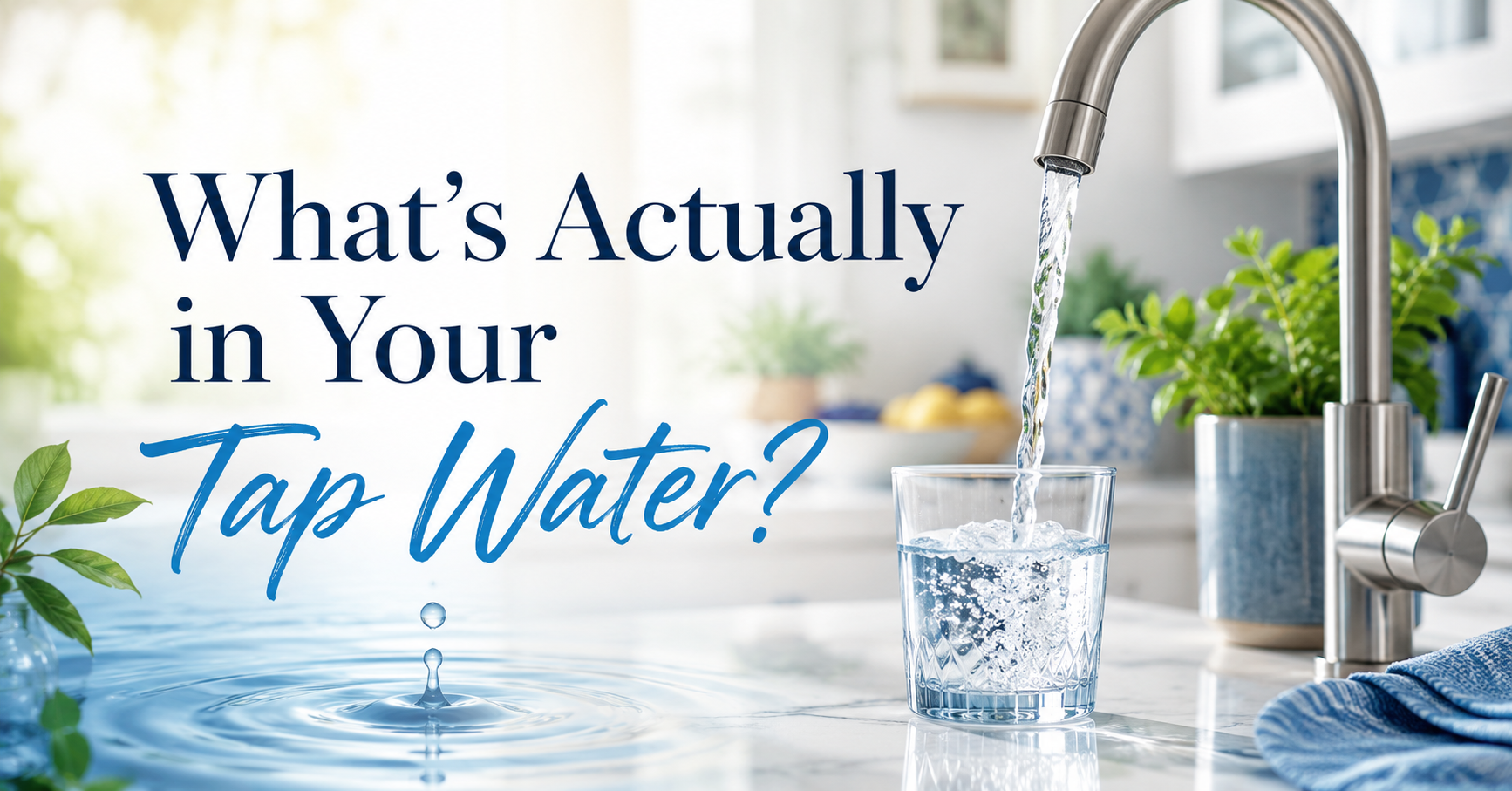 You are currently viewing What’s Actually in Your Tap Water?