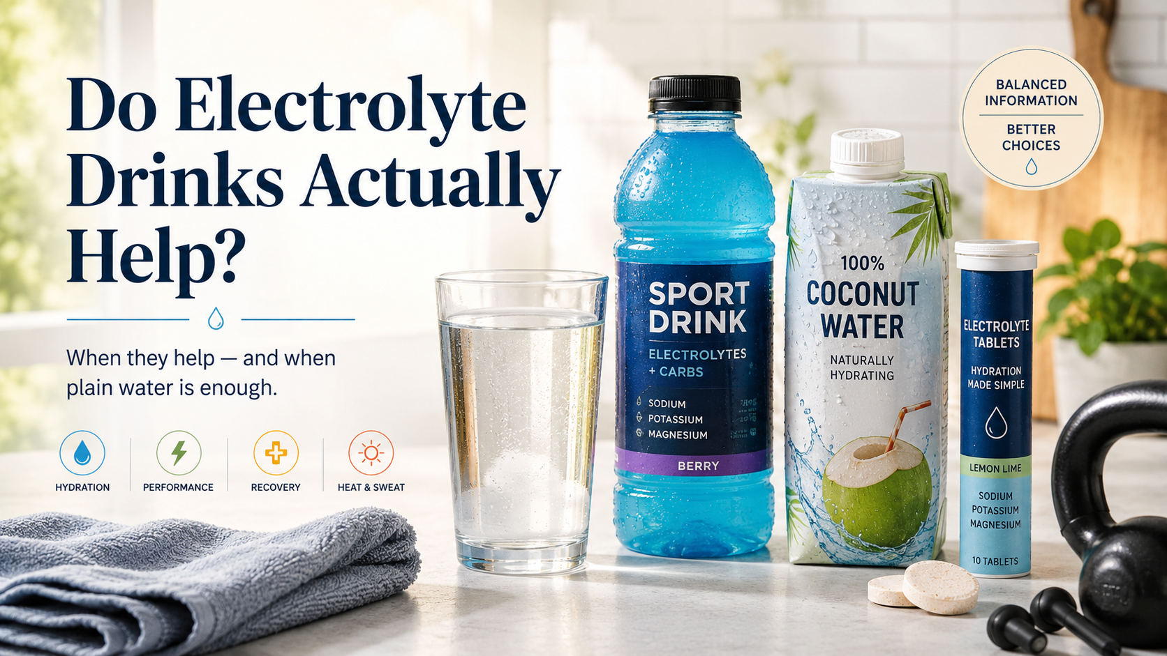 You are currently viewing Do Electrolyte Drinks Actually Help?